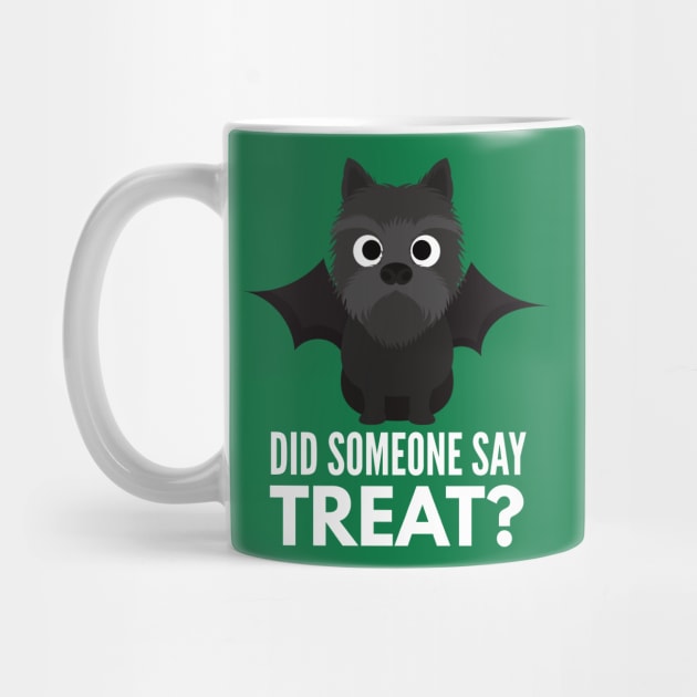 Cairn Terrier Halloween Trick or Treat by DoggyStyles